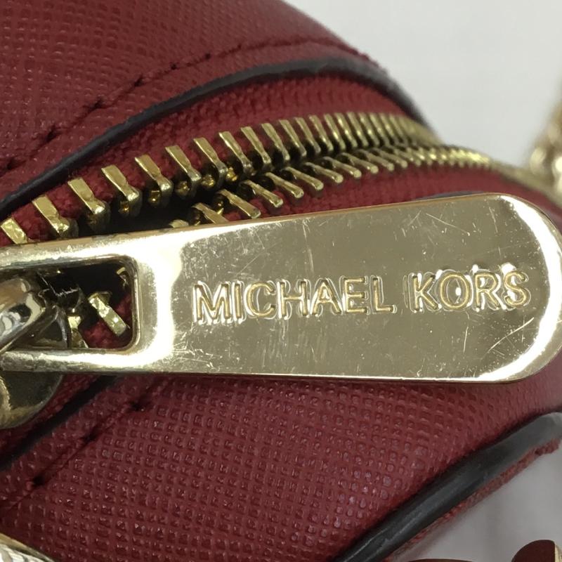 マイケルコース MICHAEL KORS ショルダーバッグ ショルダーバッグ ロゴ、文字 赤 / レッド /  レディース USED 古着 中古 10143558