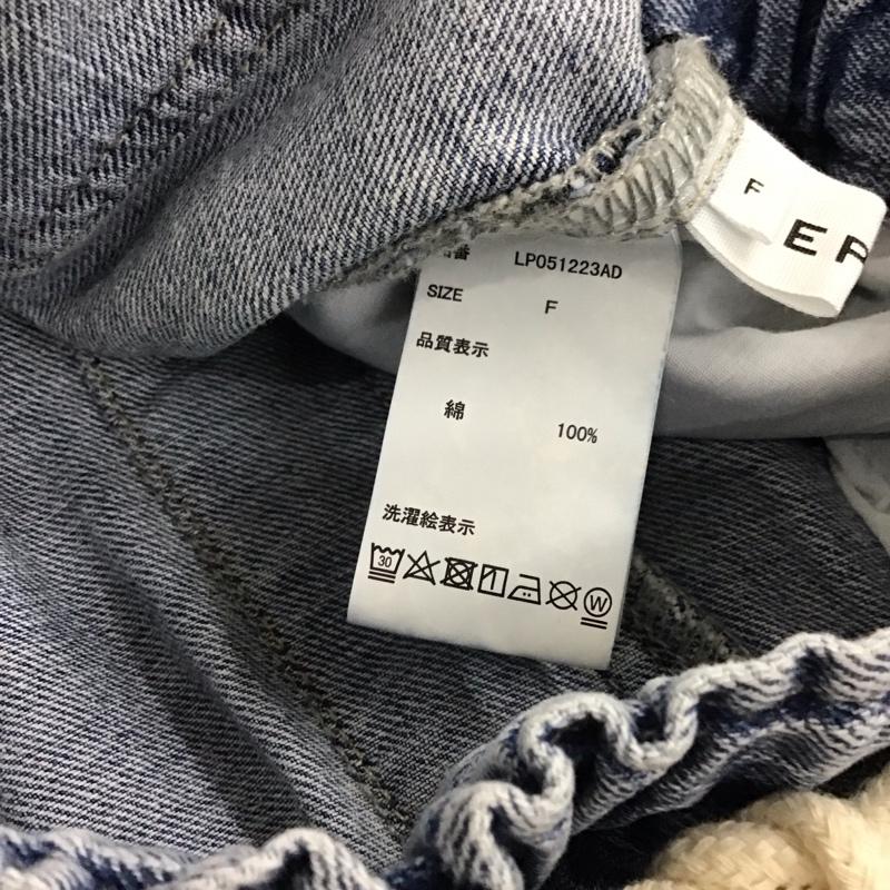 レプシィム LEPSIM パンツ デニム、ジーンズ FREE 無地 水色 / ライトブルー /  レディース USED 古着 中古 10134684