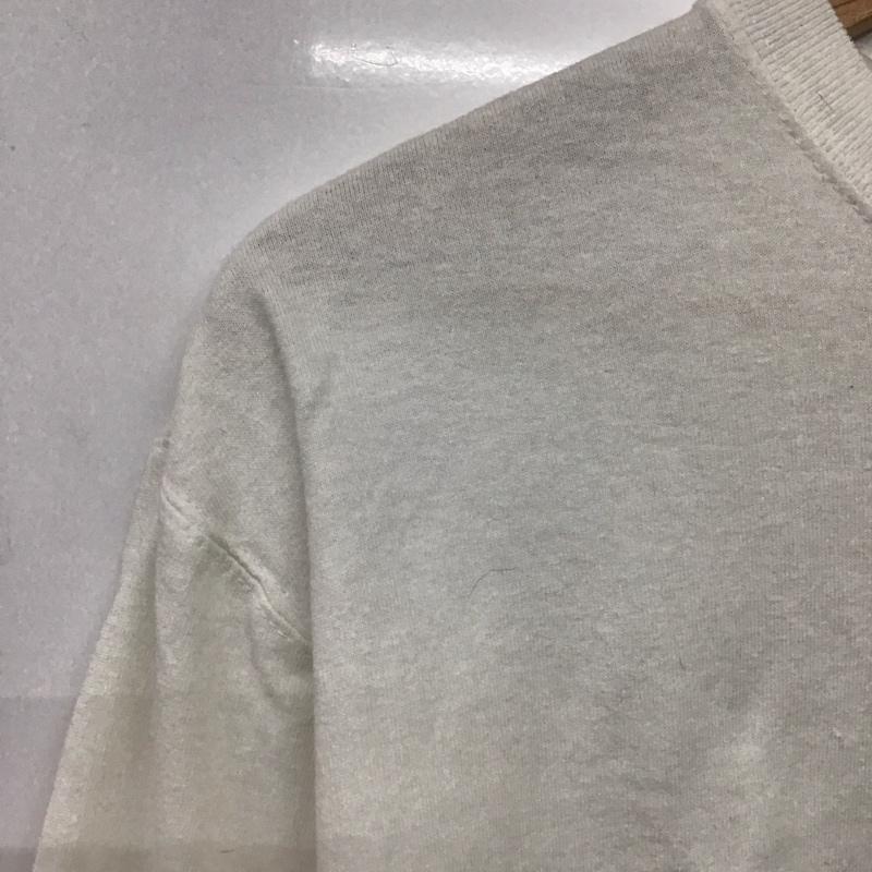 カーハート Carhartt カットソー 長袖 長袖カットソー プリントカットソー クルーネック S ロゴ、文字 白 / ホワイト /  メンズ USED 古着 中古 10141677