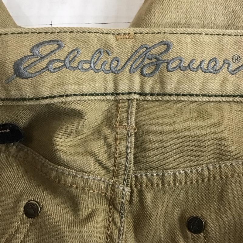 エディーバウアー Eddie Bauer パンツ デニム、ジーンズ スリムパンツ カジュアルパンツ ストレートパンツ ストレッチパンツ 31インチ 無地 ベージュ / ベージュ /  メンズ USED 古着 中古 10114178