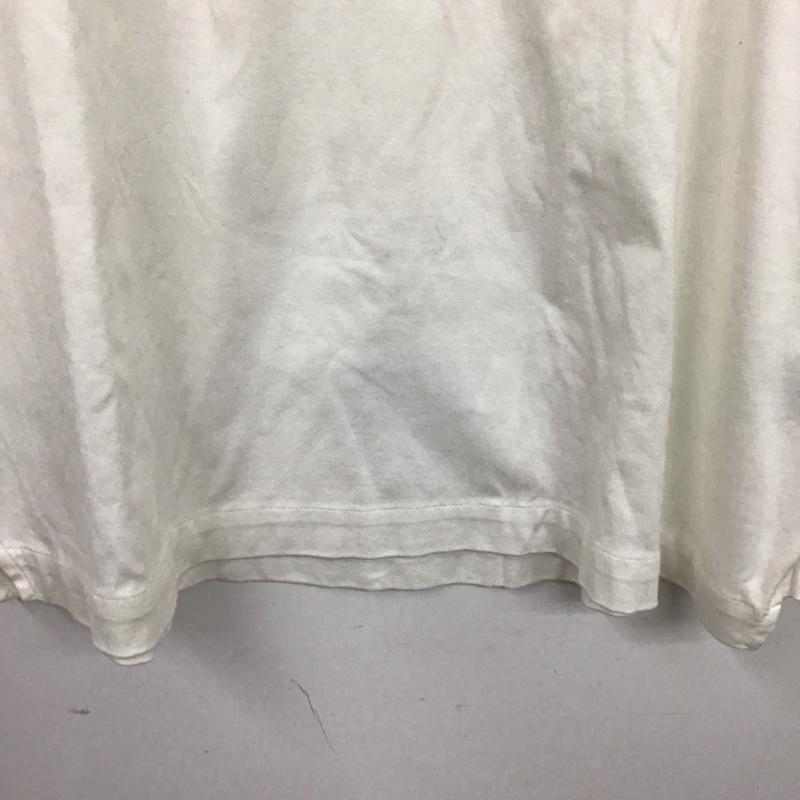 ランバン LANVIN Tシャツ 半袖 ロゴ、文字 X プリント 白 / ホワイト /  メンズ USED 古着 中古 10134968