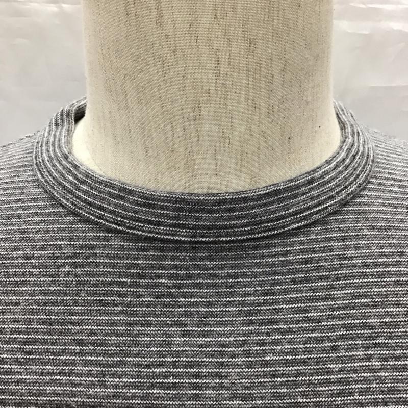 シップス SHIPS カットソー 長袖 長袖カットソー クルーネックカットソー ロングスリーブカットソー プリントTシャツ M 総柄 灰 / グレー /  メンズ USED 古着 中古 10116274