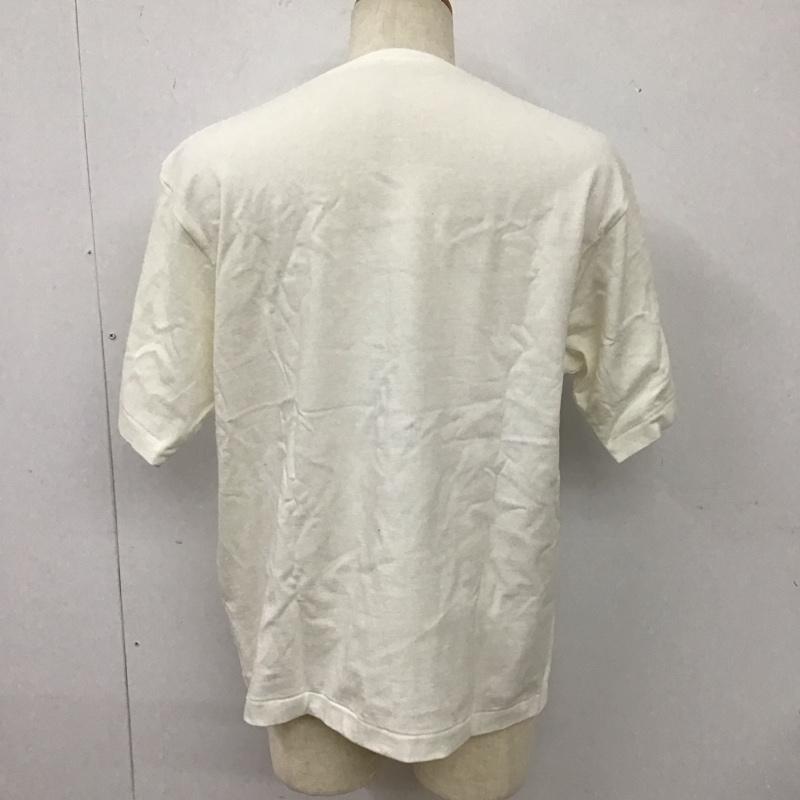 ツージー 2G Tシャツ 半袖 半袖カットソー プリントTシャツ クルーネックカットソー L ロゴ、文字 白 / ホワイト /  メンズ USED 古着 中古 10113654