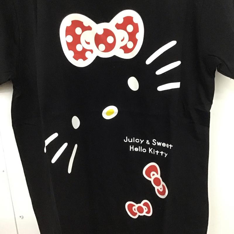 古着 USED Tシャツ 半袖 ハローキティ M プリント X キャラクター 黒 / ブラック /  レディース USED 古着 中古 10147707
