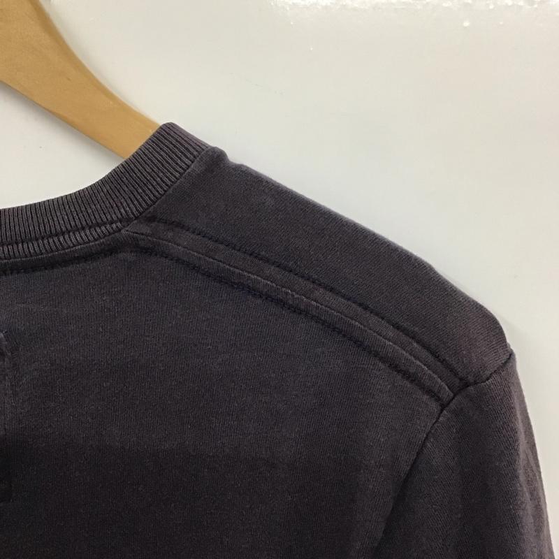 アバクロンビーアンドフィッチ ABERCROMBIE&FITCH Tシャツ 半袖 半袖カットソー プリントTシャツ クルーネックカットソー L ロゴ、文字 紺 / ネイビー /  メンズ USED 古着 中古 10132081