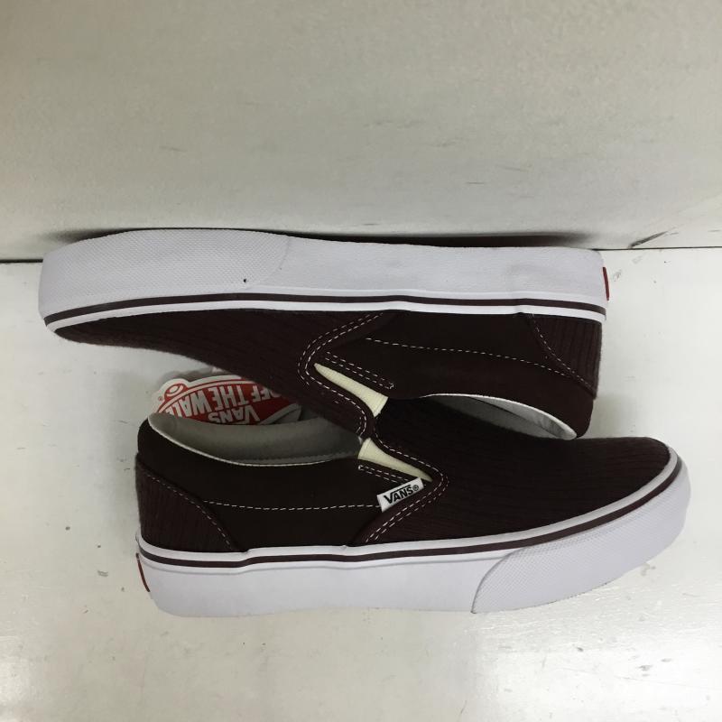 バンズ VANS スリッポン スリッポン V98CF RK SLIPON 24.0cm 無地 茶 / ブラウン / X 白 / ホワイト /  レディース USED 古着 中古 10144211