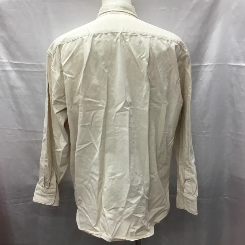 ジャーナルスタンダード JOURNAL STANDARD シャツ、ブラウス 長袖 21-050-600-2030-3-0 M 無地 アイボリー / アイボリー /  メンズ USED 古着 中古 10112909
