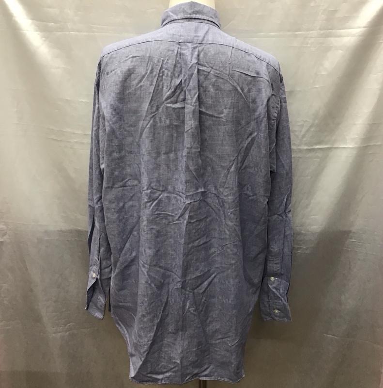 ラルフローレン RALPHLAUREN シャツ、ブラウス 長袖 長袖シャツ カラーシャツ 長袖カットソー チェックシャツ ボタンダウンシャツ M ロゴ、文字 マルチカラー / マルチカラー /  メンズ USED 古着 中古 10120522