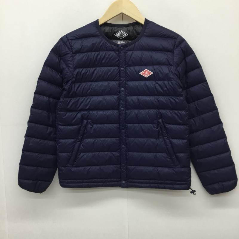 ダントン Danton ジャケット、上着 ジャケット、ブレザー JD-8748 34 無地 紺 / ネイビー /  レディース USED 古着 中古 10140848