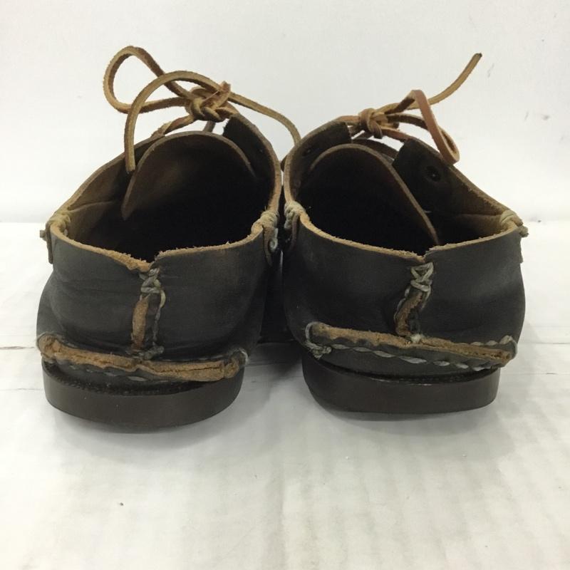 ユケテン YUKETEN 革靴 革靴 レザー カジュアルシューズ 無地 黒 / ブラック /  メンズ USED 古着 中古 10123998