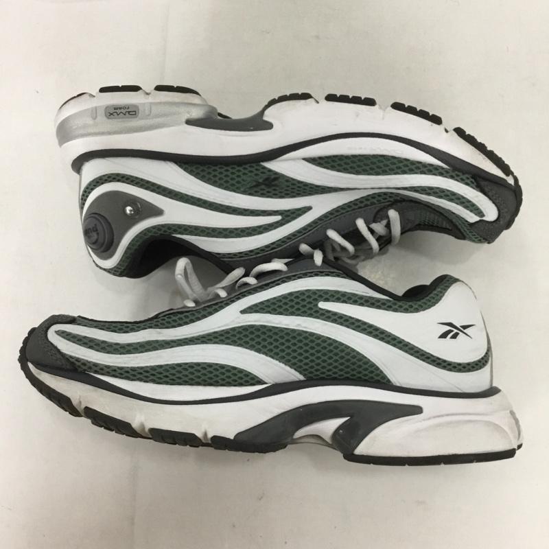 リーボック Reebok スニーカー スニーカー 100074441 PREMIER PUMP PARIS TRAINER 23.5cm 23.5cm ロゴ、文字 白 / ホワイト / X 緑 / グリーン / X 灰 / グレー /  レディース USED 古着 中古 10133608
