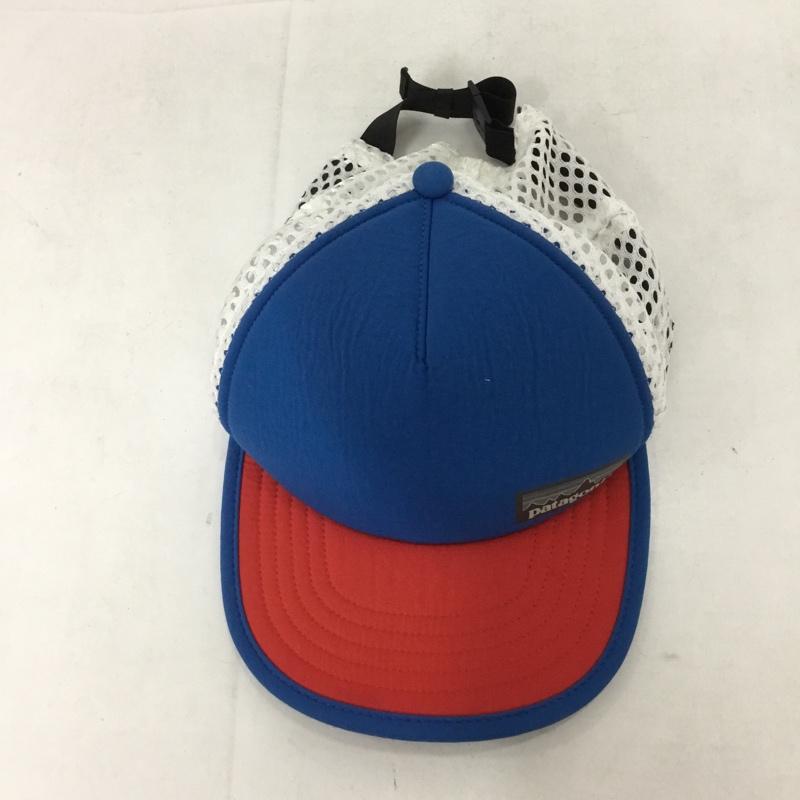 パタゴニア patagonia 帽子 キャップ ダックビル メッシュキャップ ロゴ、文字 白 / ホワイト / X 青 / ブルー / X 赤 / レッド /  メンズ USED 古着 中古 10132111