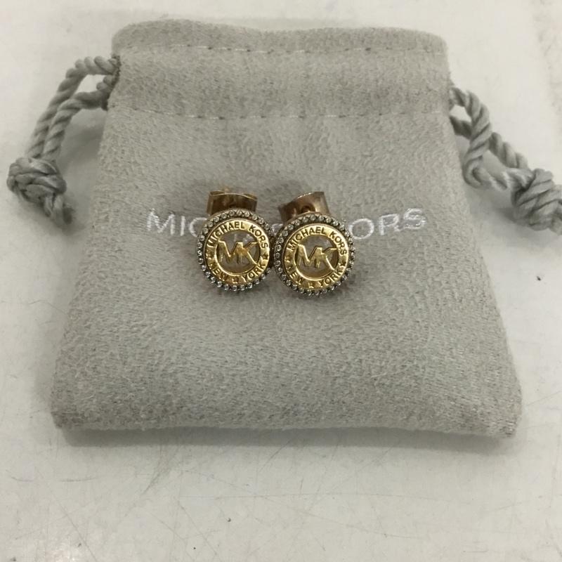 マイケルコース MICHAEL KORS アクセサリー ピアス 両耳用 箱有 ロゴ、文字 金 / ゴールド /  レディース USED 古着 中古 10138869