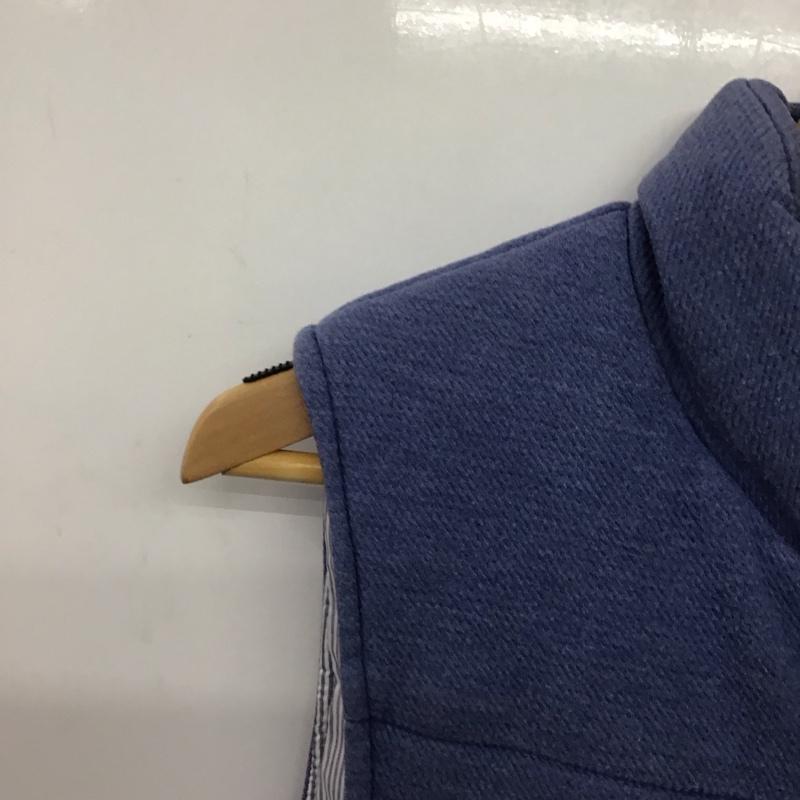 シップス SHIPS ベスト ベスト ダウンベスト ノースリーブ 前ボタン M 無地 水色 / ライトブルー /  メンズ USED 古着 中古 10145251