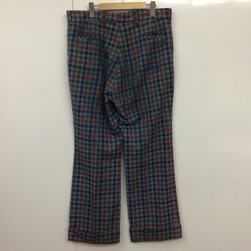 古着 USED パンツ スラックス MW チェック マルチカラー / マルチカラー /  メンズ USED 古着 中古 10106664