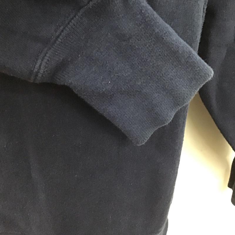 チャンピオン Champion トレーナー 長袖 REVERSE WEAVE スウェット 裏起毛 M ロゴ、文字 紺 / ネイビー /  メンズ USED 古着 中古 10122951