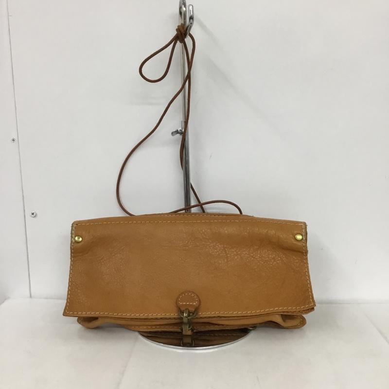 アインソフ AINSOPH ショルダーバッグ ショルダーバッグ レザー 無地 茶 / ブラウン /  レディース USED 古着 中古 10132050