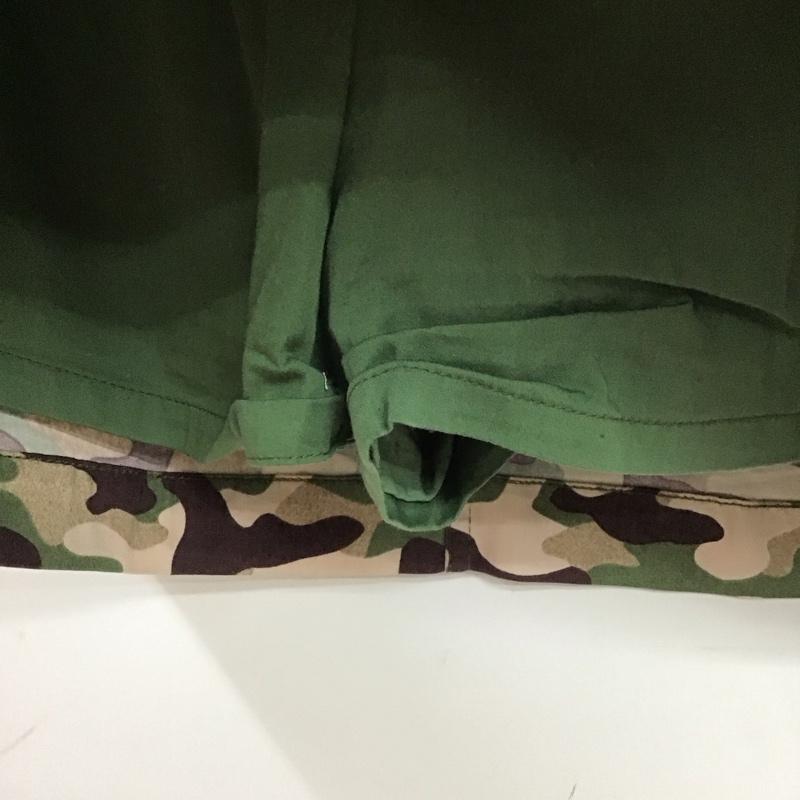 ザラ ZARA パンツ キュロット XS カモフラージュ柄・迷彩 マルチカラー / マルチカラー /  レディース USED 古着 中古 10129302