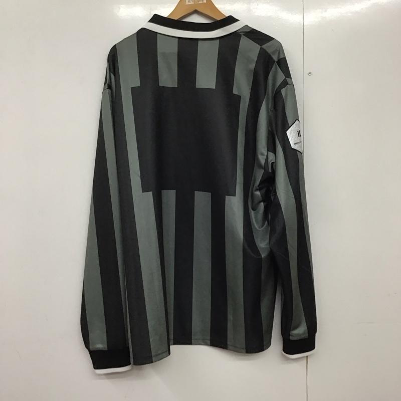 エフシーレアルブリストル F.C.Real Bristol カットソー 長袖 FCRB-242006 OVERSIZED GAME SHIRT ゲームシャツ XL ロゴ、文字 黒 / ブラック / X カーキ / カーキ /  メンズ USED 古着 中古 10144082