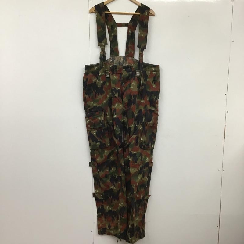 古着 USED サロペット・オーバーオール サロペット、オーバーオール ミリタリー スイス軍 アルペンカモ カモフラージュ柄・迷彩 マルチカラー / マルチカラー /  メンズ USED 古着 中古 10105673