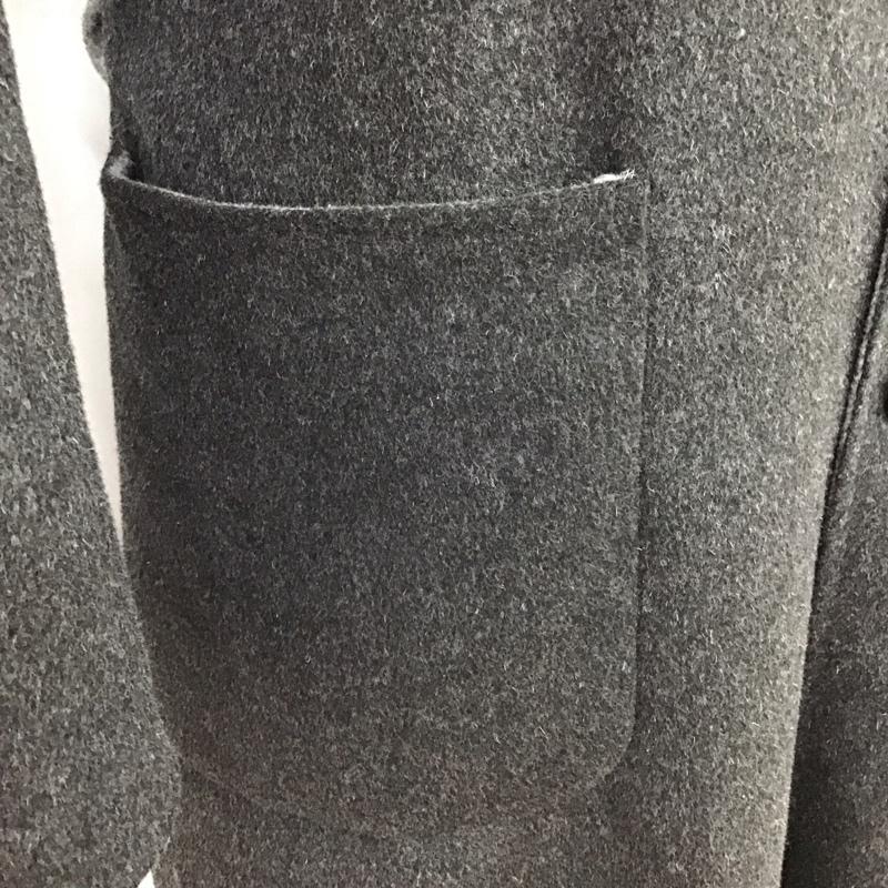 アダムエロペ ADAM ET ROPE  コート コート一般 GMO-1608-B ロング丈 M 無地 ダークグレー / ダークグレー /  メンズ USED 古着 中古 10118814