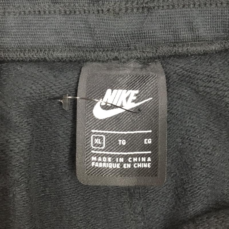 ナイキ NIKE パンツ ワークパンツ、ペインターパンツ cu3821-001 スポーツウェアNSWフレンチテリー パンツ ジャージ XL ロゴ、文字 黒 / ブラック /  メンズ USED 古着 中古 10114253