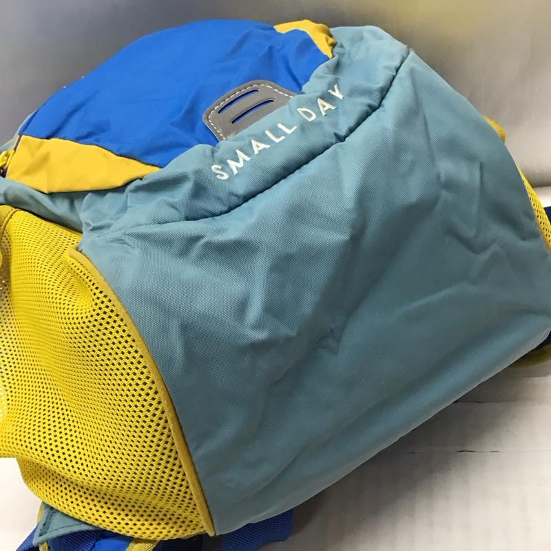 ザノースフェイス THE NORTH FACE バッグ バッグ NMJ71402 SMALL DAY キッズ リュック バックパック ロゴ、文字 青 / ブルー / X 黄 / イエロー /  ボーイズ USED 古着 中古 10116283