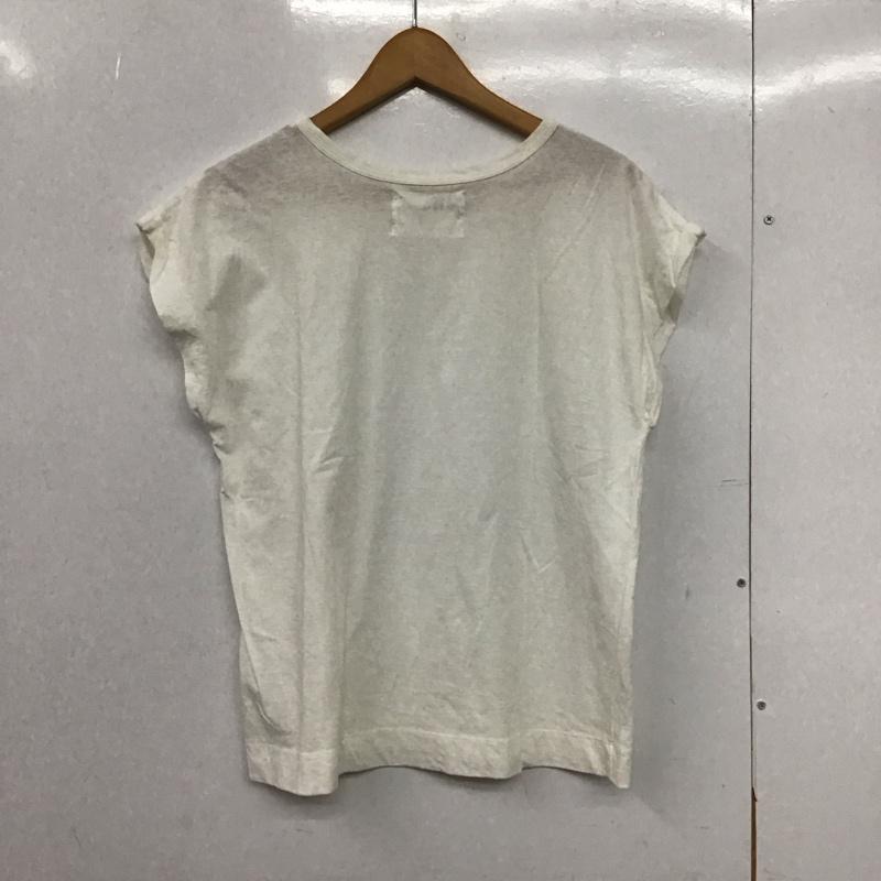 マーガレットハウエル MARGARET HOWELL カットソー 半袖 2 無地 白 / ホワイト /  レディース USED 古着 中古 10151239