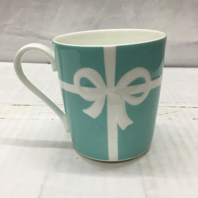 ティファニー TIFFANY&Co. ファッション小物 ファッション小物 マグカップ ペア セット リボン ブルーリボン 箱有 ブルーボックス  白 / ホワイト / X 水色 / ライトブルー /  レディース USED 古着 中古 10119095