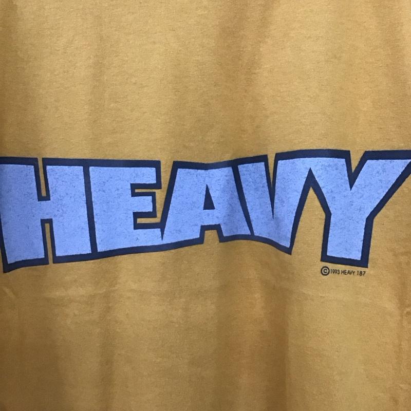 古着 USED Tシャツ 半袖 半袖カットソー プリントTシャツ クルーネックカットソー バンドTシャツ XL ロゴ、文字 マスタード / マスタード /  メンズ USED 古着 中古 10150068