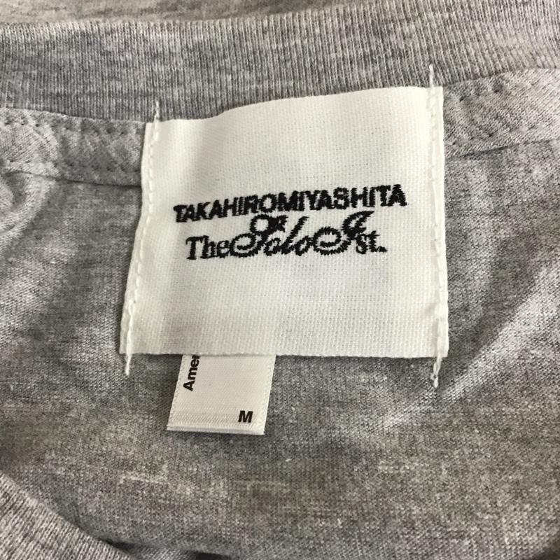 タカヒロ ミヤシタ ザ ソロイスト TAKAHIRO MIYASHITA The SoloIst. Tシャツ 半袖 埼玉 西部ライオンズ M プリント X ロゴ、文字 灰 / グレー /  メンズ USED 古着 中古 10111986
