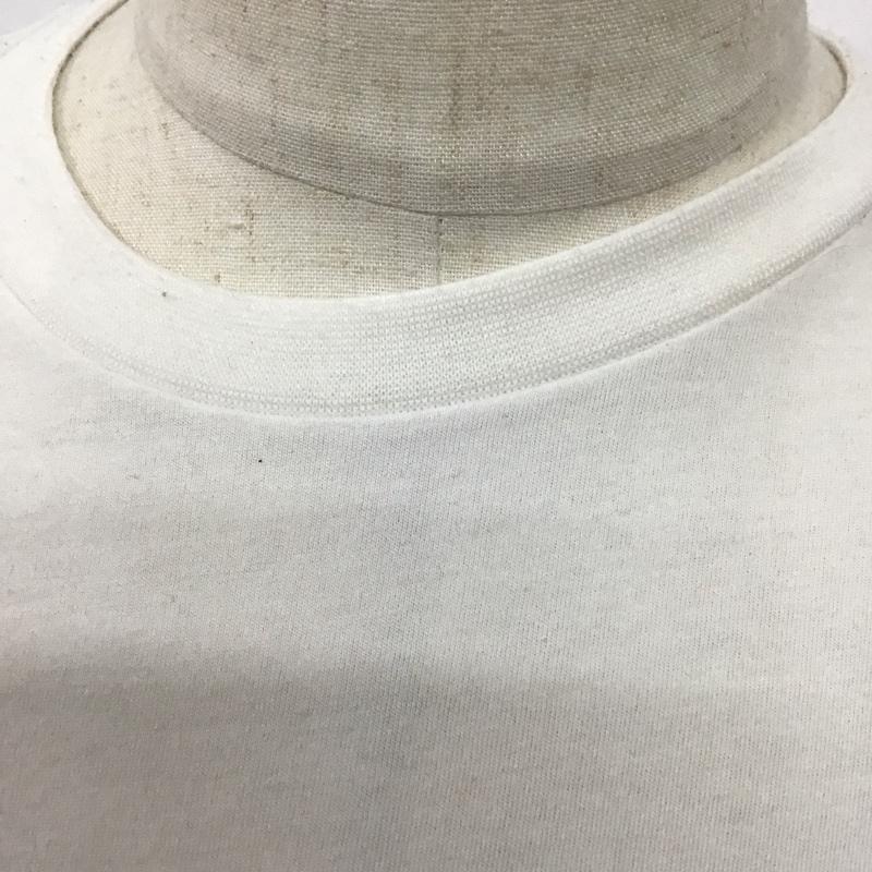 ザノースフェイス THE NORTH FACE Tシャツ 半袖 nt31702z 半袖カットソー プリントTシャツ クルーネック M ロゴ、文字 白 / ホワイト /  メンズ USED 古着 中古 10124912