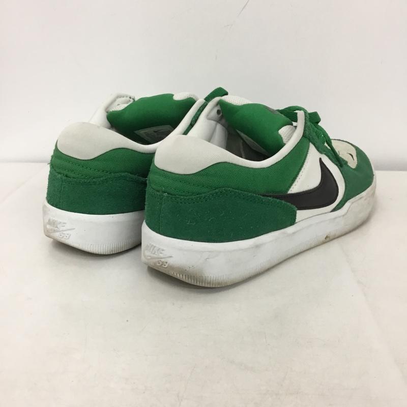 ナイキ NIKE スニーカー スニーカー DV5477-300 SB FORCE 58 25.5cm 25.5cm ロゴ、文字 白 / ホワイト / X 緑 / グリーン /  メンズ USED 古着 中古 10144914