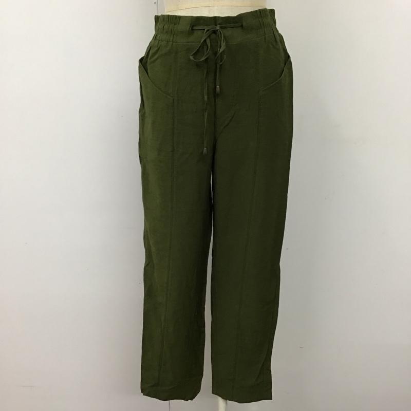 ザラ ZARA パンツ ワークパンツ、ペインターパンツ S 無地 カーキ / カーキ /  レディース USED 古着 中古 10118476