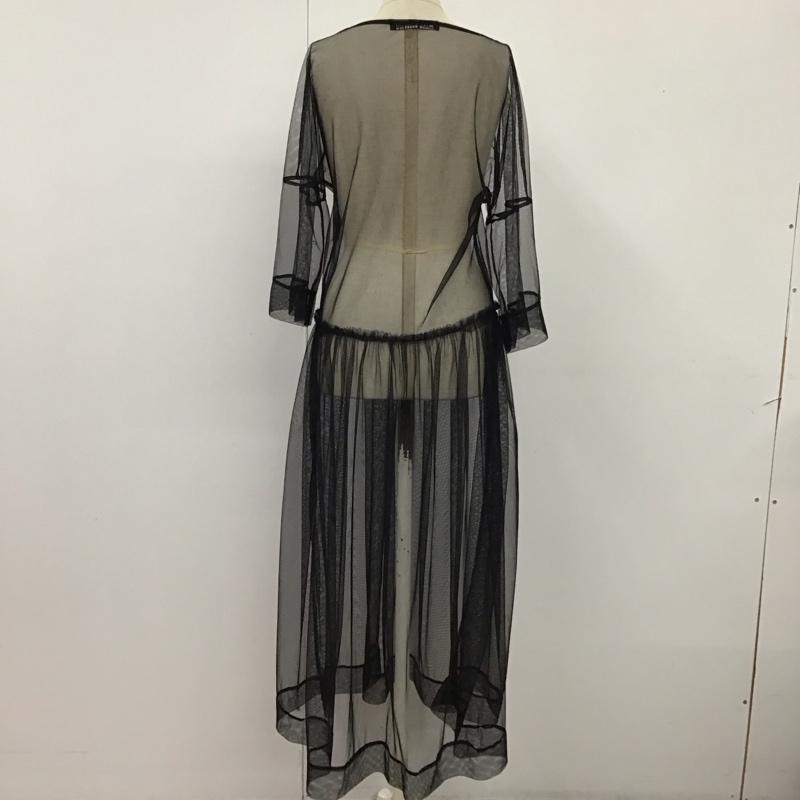 古着 USED ワンピース ロングスカート BBWM WOMAN チュール M 刺繍 黒 / ブラック /  レディース USED 古着 中古 10113985
