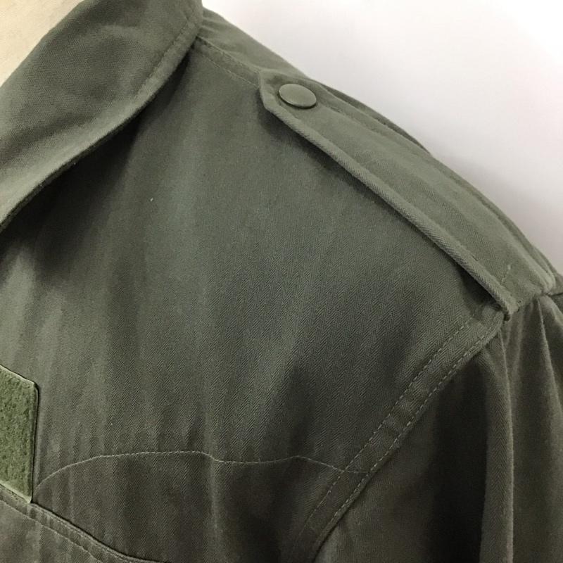 古着 USED ジャケット、上着 ジャケット、ブレザー ミリタリー フランス軍 無地 カーキ / カーキ /  メンズ USED 古着 中古 10115879