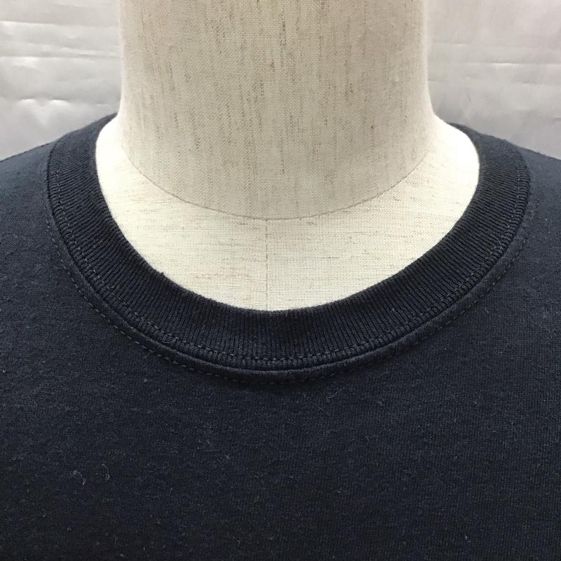 エフアールツー FR2 Tシャツ 半袖 WINDANDSEA 半袖Tシャツ プリントTシャツ 半袖カットソー L プリント 紺 / ネイビー /  メンズ USED 古着 中古 10113569