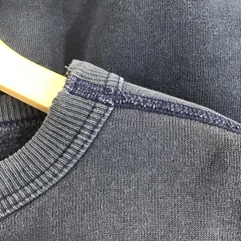 チャンピオン Champion トレーナー 長袖 c4-0099 スウェット PREMIUMWEAVE トレーナー M 無地 紺 / ネイビー /  メンズ USED 古着 中古 10145943