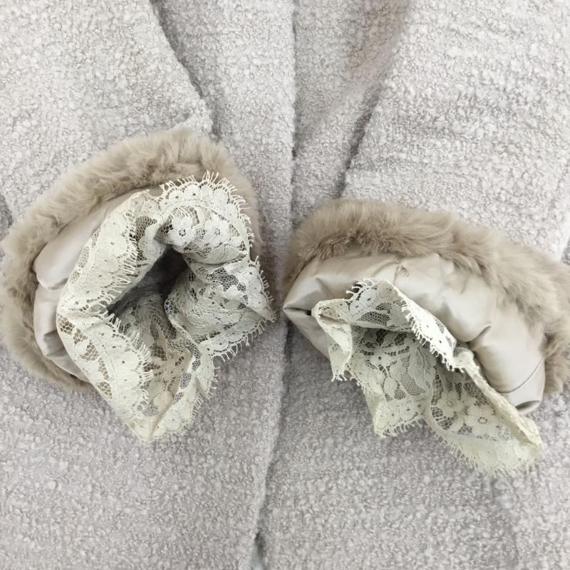 エポカ EPOCA コート 毛皮、ファー 40 無地 ベージュ / ベージュ / X 茶 / ブラウン /  レディース USED 古着 中古 10142537