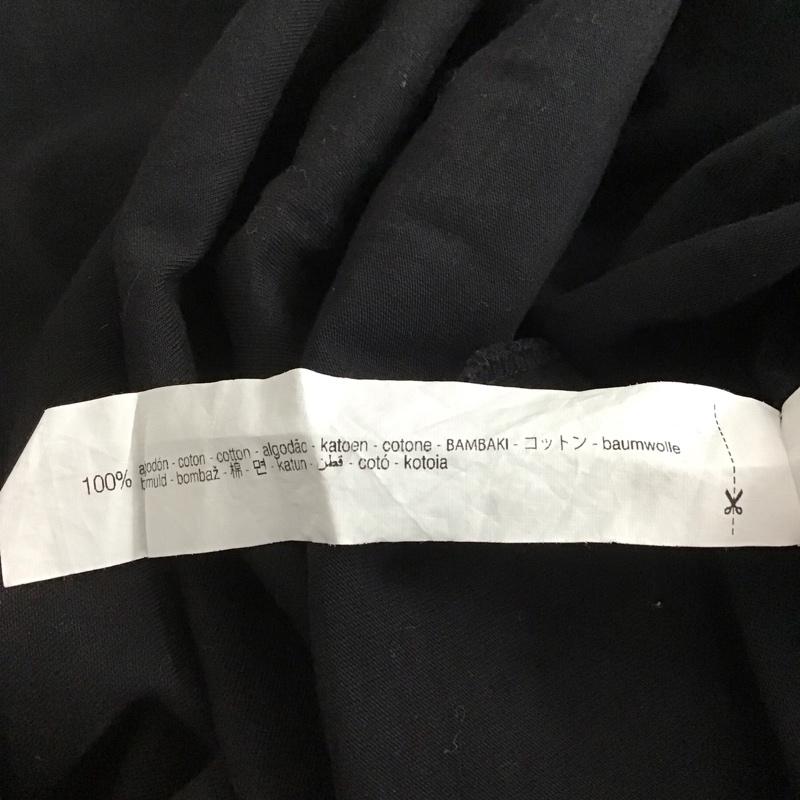 ザラ ZARA Tシャツ 半袖 半袖カットソー プリントTシャツ クルーネックカットソー S プリント 黒 / ブラック /  メンズ USED 古着 中古 10145689