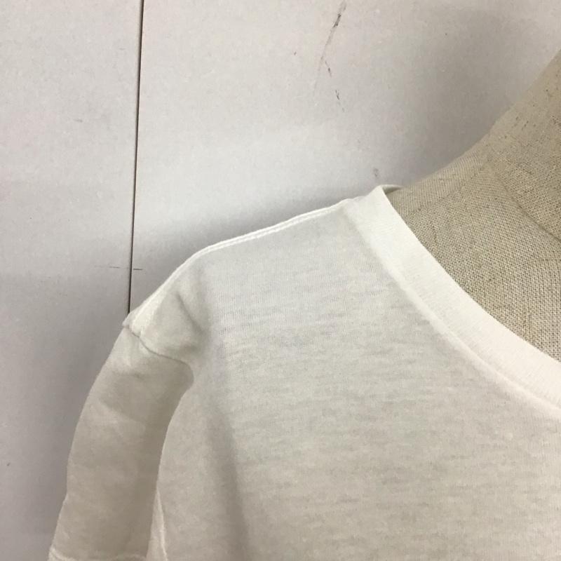 ポロラルフローレン POLO RALPH LAUREN Tシャツ 半袖 クルーネック フラワープリント XL ロゴ、文字 白 / ホワイト /  レディース USED 古着 中古 10118828