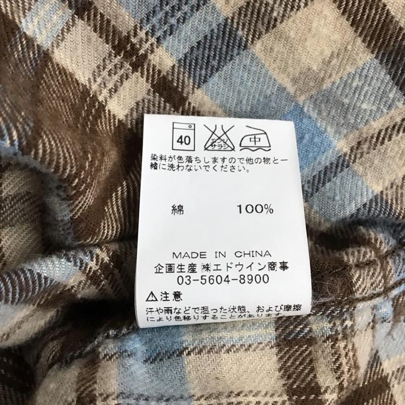 ラングラー Wrangler シャツ、ブラウス 長袖 長袖シャツ チェックシャツ カラーシャツ カジュアルシャツ ポケットシャツ XL チェック マルチカラー / マルチカラー /  メンズ USED 古着 中古 10111628