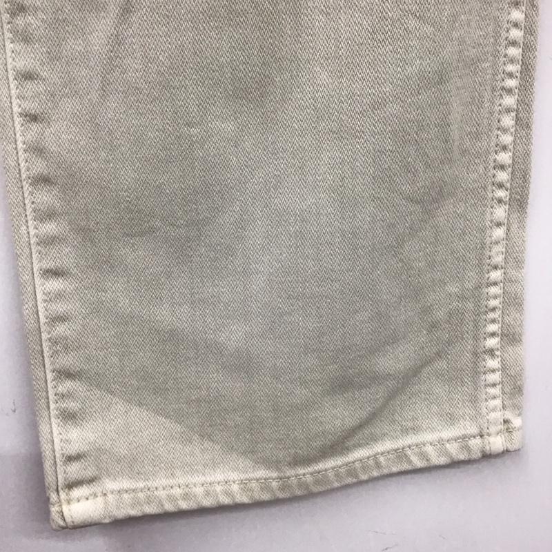 ラングラー Wrangler パンツ デニム、ジーンズ M1178 日本製 ロゴ、文字 ベージュ / ベージュ /  メンズ USED 古着 中古 10116801