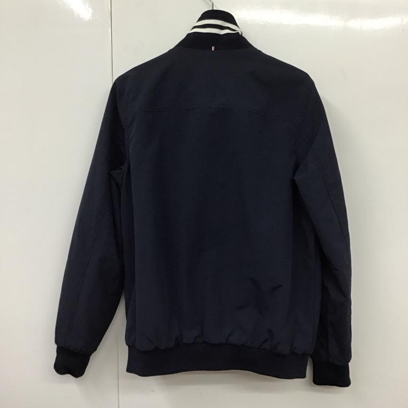 トミーヒルフィガー TOMMY HILFIGER ジャケット、上着 ジャンパー、ブルゾン ジップアップジャケット スタンドネック アウター リバーシブル S ロゴ、文字 白 / ホワイト / X 赤 / レッド / X 紺 / ネイビー /  メンズ USED 古着 中古 10131638