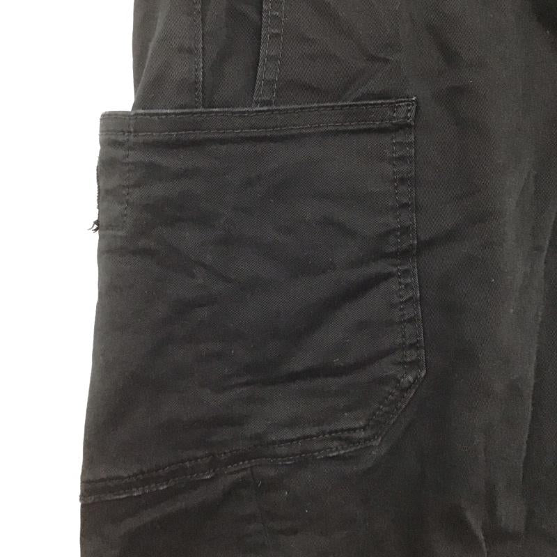 グリップスワニー GRIP SWANY パンツ ワークパンツ、ペインターパンツ ワークパンツ ワイドパンツ カジュアルパンツ ストレッチパンツ M 無地 黒 / ブラック /  メンズ USED 古着 中古 10142432