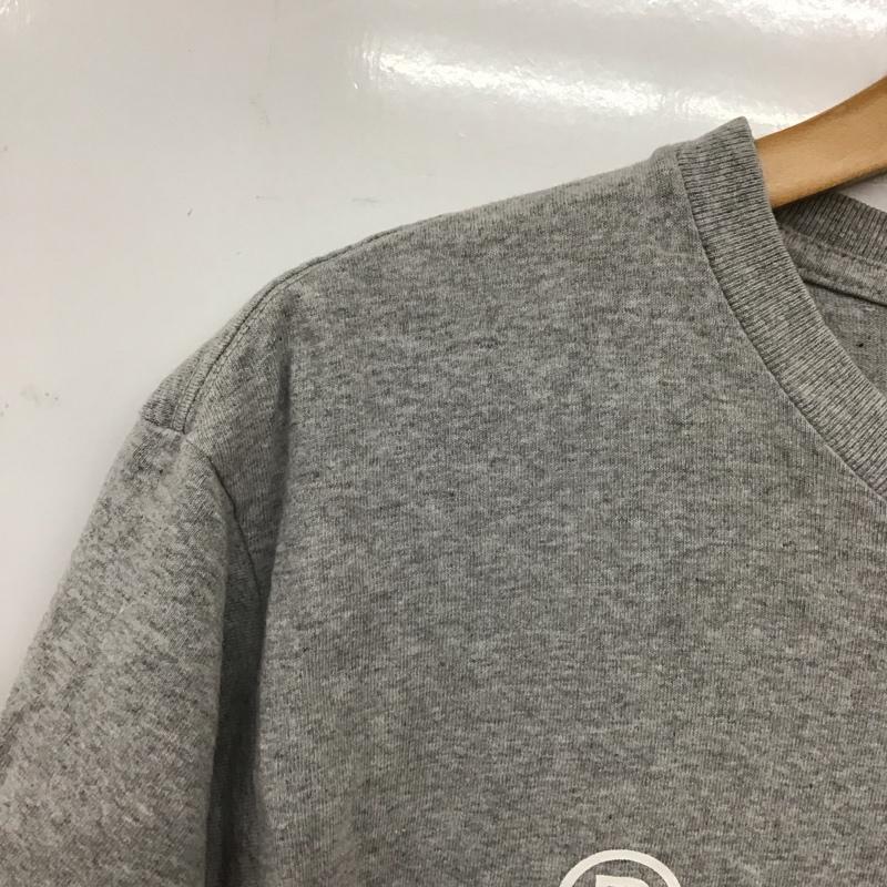 ベイプ BAPE Tシャツ 半袖 半袖カットソー プリントTシャツ クルーネックカットソー M ロゴ、文字 灰 / グレー /  メンズ USED 古着 中古 10129298