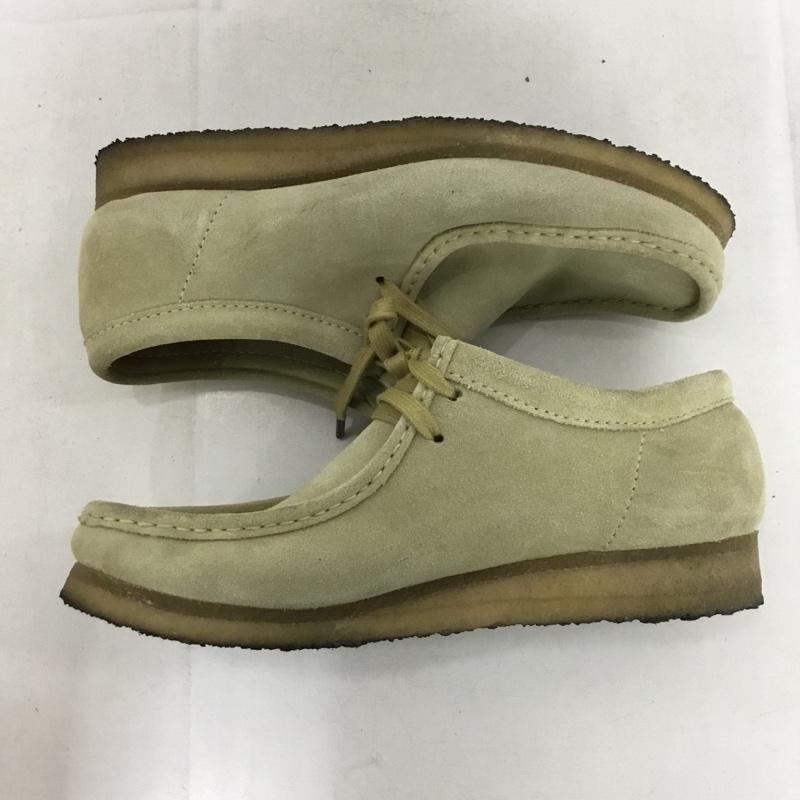 クラークス Clarks ブーツ ショートブーツ 61284821 ワラビー UK7.5 US8.5 US：8.5 無地 ベージュ / ベージュ /  メンズ USED 古着 中古 10148646