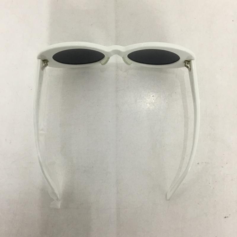 ASIWC ASIWC めがね・サングラス サングラス COCO DE KIMEL ケース付き ロゴ、文字 白 / ホワイト / X 黒 / ブラック /  レディース USED 古着 中古 10145505