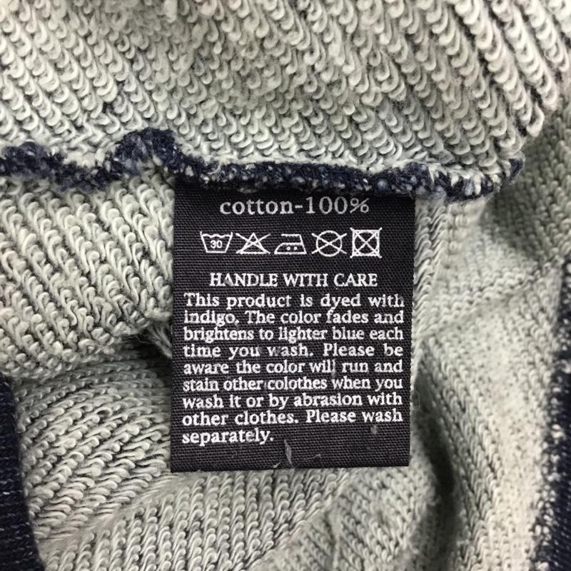 フォーティーファイブアールピーエム 45RPM カットソー 長袖 ヘンリーネック 3 無地 紺 / ネイビー /  メンズ USED 古着 中古 10118964