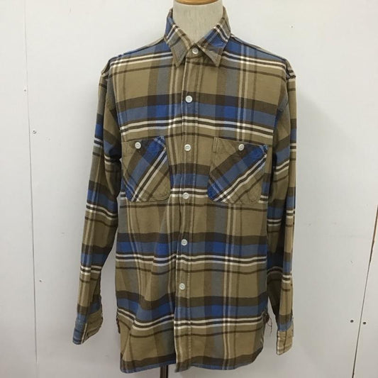 シュガーケーン SUGAR CANE シャツ、ブラウス 長袖 長袖シャツ カラーシャツ ポケットシャツ 長袖カットソー チェックシャツ L チェック マルチカラー / マルチカラー /  メンズ USED 古着 中古 10108497